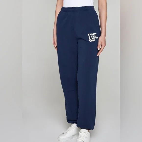 Sporty & Rich Exercise Often cotton sweatpants XL - Picture 6 of 15